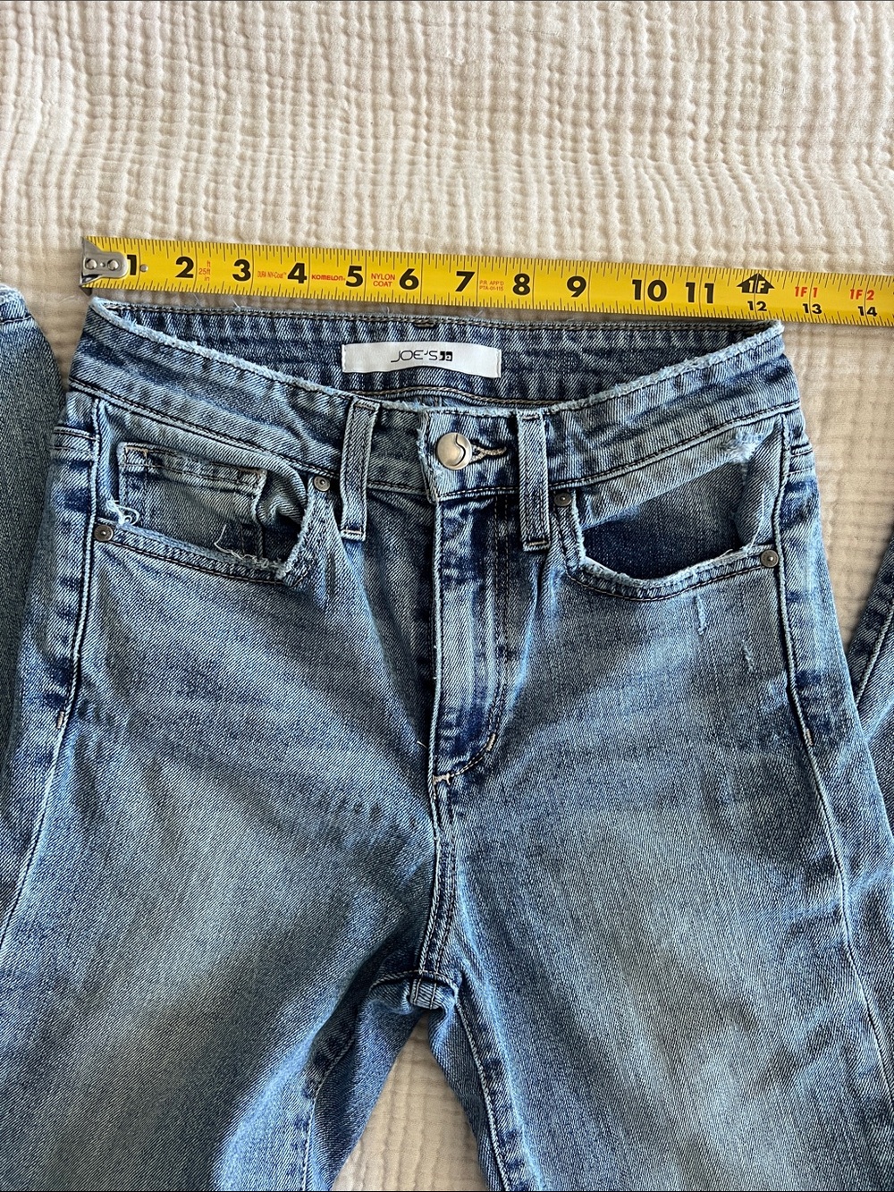 Joe's Jeans Light Blue High-Rise Denim Jeans - Picture 5 of 13